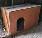 Houten hondenhok 112x73x83cm, Dieren en Toebehoren, Hondenhokken, Ophalen, 65 tot 100 cm, Hondenhok, 110 cm of meer
