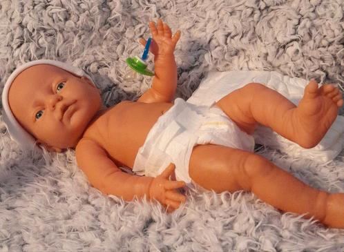 Babypop newborn baby realistische babypop jongen, Kinderen en Baby's, Speelgoed | Poppen, Zo goed als nieuw, Babypop, Ophalen of Verzenden