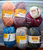 6x100 gr Regia sokkenwol 4 ply, Hobby en Vrije tijd, Breien of Haken, Nieuw, Ophalen of Verzenden, Regia
