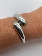 T677 Prachtige zilveren Perli armband bangle, Zilver, Zilver, Perli, Ophalen of Verzenden