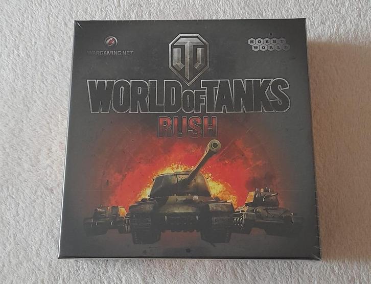 World of tanks Rush (bordspel), Hobby en Vrije tijd, Gezelschapsspellen | Bordspellen, Nieuw, Een of twee spelers, Drie of vier spelers