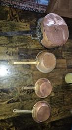 koper pannen set, Ophalen of Verzenden, Koper