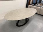 Nieuw Harvink Fier Eettafel Beton Silk Design Tafel 225x115, Harvink, Ophalen of Verzenden, Vijf personen of meer, Ovaal
