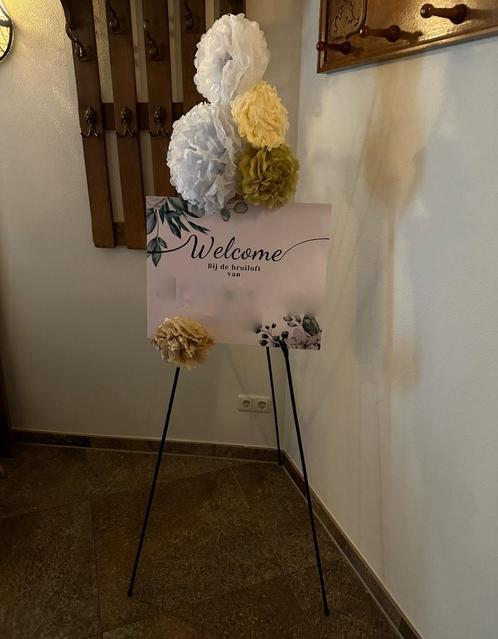 Te koop diverse decoratie bruiloft, Hobby en Vrije tijd, Feestartikelen, Versiering, Geboorte of Huwelijk, Ophalen of Verzenden
