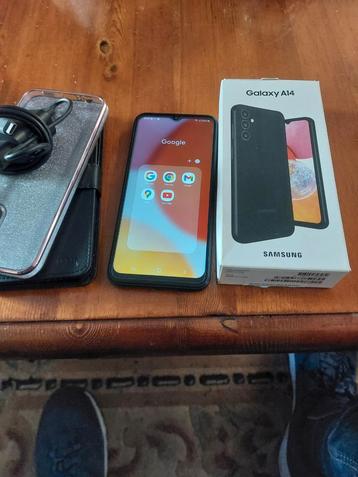 Te koop een mooie samsung a14 128 gb geheel compleet beschikbaar voor biedingen