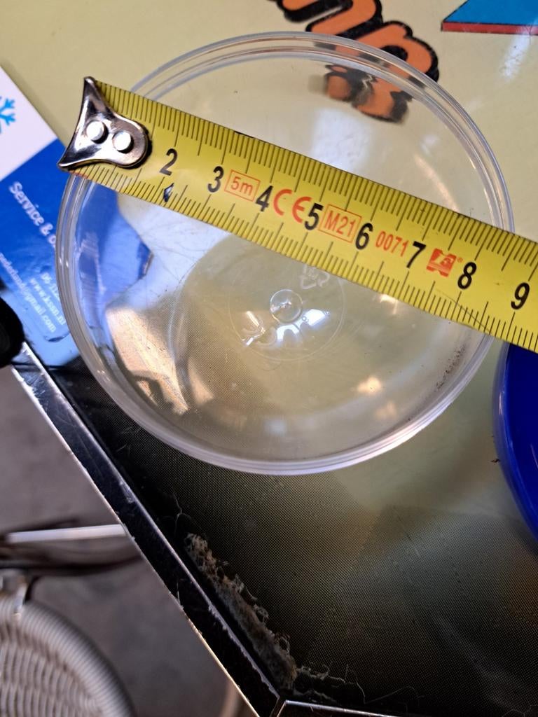 Capsules leeg 85mm blauw 100 stuks, Ophalen, Nieuw