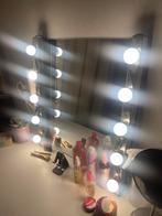 Hollywood makeup Spiegel met Lampen, Huis en Inrichting, Woonaccessoires | Spiegels, Ophalen, Minder dan 50 cm, Zo goed als nieuw