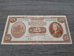Heel mooi biljet 25 gulden Nederlands-Indië, muntbiljet 1943, Postzegels en Munten, Bankbiljetten | Nederland, Ophalen of Verzenden
