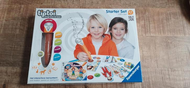 Tiptoi Starter Set - Mijn Lichaam, Kinderen en Baby's, Speelgoed | Educatief en Creatief, Nieuw, Taal en Lezen, Ontdekken, Met geluid