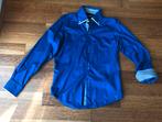 Overhemden, Ophalen of Verzenden, Zo goed als nieuw, Blauw, Halswijdte 43/44 (XL)