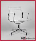 Vitra Eames ea 108 Wit Netweave Chroom (voorraad:12), Huis en Inrichting, Niet ingevuld, Zo goed als nieuw, Niet ingevuld, Niet ingevuld