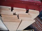 Stroken 18 mm mdf 14 bij 92 cm, Doe-het-zelf en Verbouw, Hout en Planken, Ophalen, Minder dan 25 mm, Zo goed als nieuw, Plank