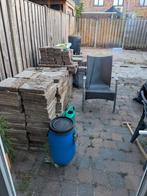 Tuintegels grote en kleine, Ophalen, Gebruikt, 10 m² of meer, Beton