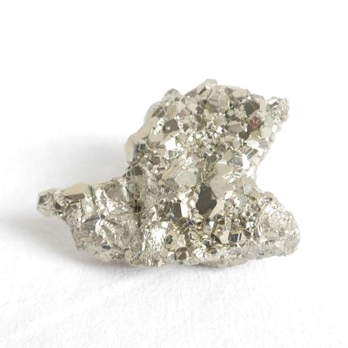 Pyriet cluster 229 gram, Verzamelen, Mineralen en Fossielen, Mineraal, Ophalen of Verzenden