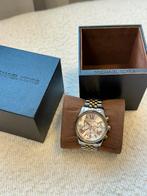 Michael Kors horloge zilver & goud, Sieraden, Tassen en Uiterlijk, Horloges | Heren, Ophalen of Verzenden, Zo goed als nieuw, Staal