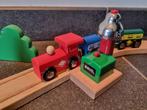 Houten trein - Spoorwegbel, Ophalen of Verzenden, Zo goed als nieuw
