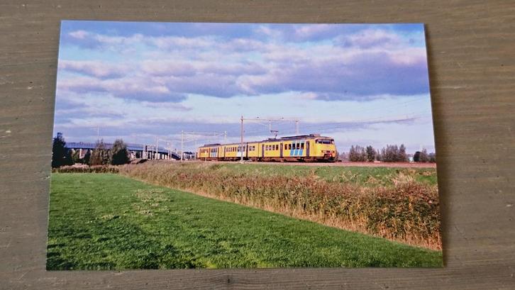 Foto TREIN NS Nederlandse Spoorwegen SGM Sprinter Plan Y, Verzamelen, Spoorwegen en Tramwegen, Gebruikt, Trein, Overige typen