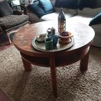 Vintage Art Deco Salontafel 50/100, Huis en Inrichting, Ophalen, Gebruikt, 50 tot 75 cm, Rond