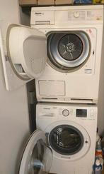 Samsung/Miele Wasmachine & Droger Set, Witgoed en Apparatuur, Ophalen, Gebruikt, Voorlader, Kort programma