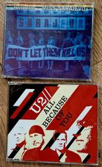 2 Single Cd's U2, Miss Sarajevo + All because of you,zie bes, Ophalen of Verzenden, Zo goed als nieuw