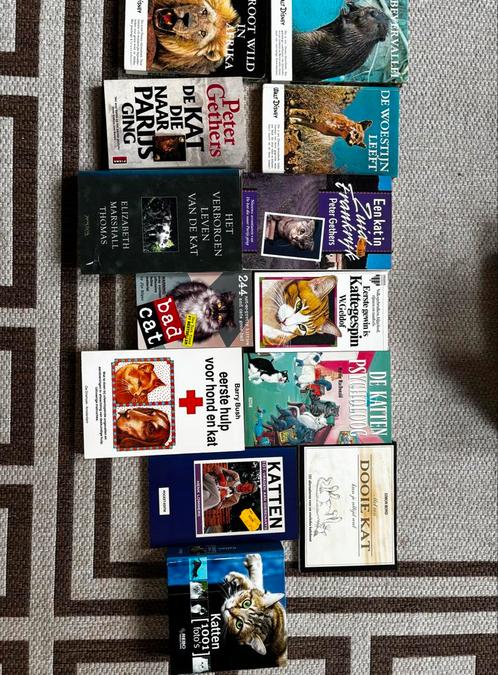 Kattenboeken Collectie, Boeken, Dieren en Huisdieren, Gelezen, Katten, Ophalen of Verzenden