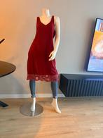 Rode Didi Jurk met Kant - Maat XL, Maat 46/48 (XL) of groter, Ophalen of Verzenden, Knielengte, Gedragen