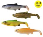 Savage Gear 3D Roach Paddle Tail LB Shad 12.5 cm in 2 varian, Watersport en Boten, Hengelsport | Roofvissen, Nieuw, Haak, Verzenden