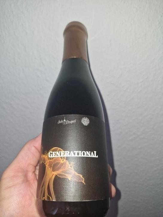 Side Project - Double bourbon barrel generational 2025 stout, Verzamelen, Biermerken, Nieuw, Flesje(s), Overige merken, Ophalen of Verzenden