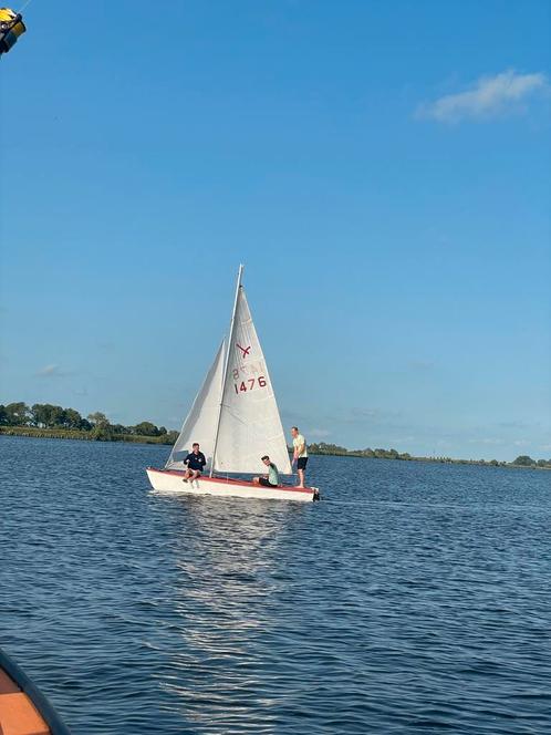 Flying arrow spanker zeilboot, Watersport en Boten, Open zeilboten, Zo goed als nieuw, Laser, 3 tot 6 meter, Polyester, Geen motor