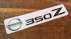 Nissan 350Z   -  showroom  kentekenplaat - reclamebord, Ophalen of Verzenden, Zo goed als nieuw, Auto's