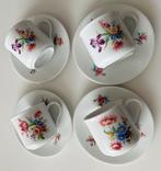 Een theeset Konitz  met een bloemmotief. Germany, Ophalen of Verzenden