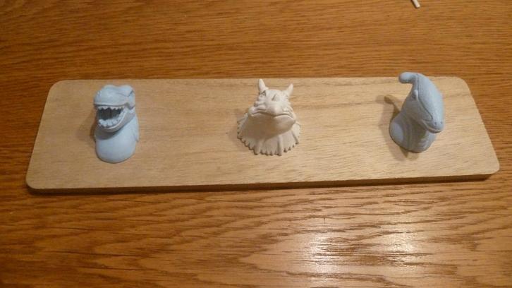 kinderkapstok, Huis en Inrichting, Woonaccessoires | Kapstokken, Nieuw, Wandkapstok, Minder dan 100 cm, Hout, Ophalen of Verzenden