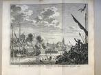 Nijmegen verdrinken Maarten Schenk 1589, kopergravure, 1749, Antiek en Kunst, Kunst | Etsen en Gravures, Verzenden