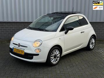 Fiat 500 0.9 TwinAir Turbo Lounge |Airco|Open Dak|Navi| beschikbaar voor biedingen