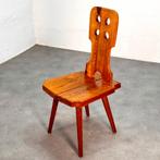 Seventies Brutalist stoel eyecatcher!, Antiek en Kunst, Ophalen of Verzenden