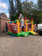 Piratenboot springkussen ‍️, Ophalen of Verzenden, Zo goed als nieuw, Verjaardag
