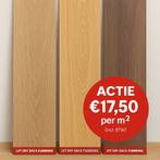 Pvc vloer / Spc vloer / actie / fabrieksverkoop /  op = op, Ophalen of Verzenden, Zo goed als nieuw, 10 m² of meer, 10 tot 30 cm