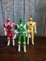 Mighty morphin Power Rangers fliphead poppetjes. 1993, Ophalen of Verzenden, Gebruikt