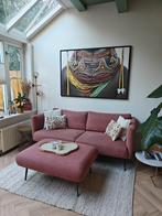 Stijlvolle bank oud roze, Huis en Inrichting, Banken | Sofa's en Chaises Longues, Ophalen, 150 tot 200 cm, Tweepersoons, 75 tot 100 cm