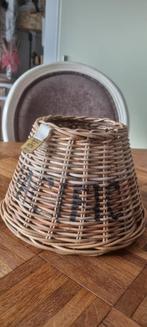 Riviera maison rieten lampenkap Pacific, Gebruikt, Rustiek, Ophalen of Verzenden, Minder dan 25 cm