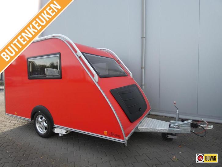 Kip Shelter INCL. MOVER + UNICO TENT, Caravans en Kamperen, Caravans, Bedrijf, tot en met 2, Standaardzit, Kip, Lengtebed, Overige typen