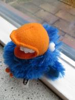 Sleutelhanger Papagaai vogel blauw oranje van Croky chips, Ophalen of Verzenden, Zo goed als nieuw