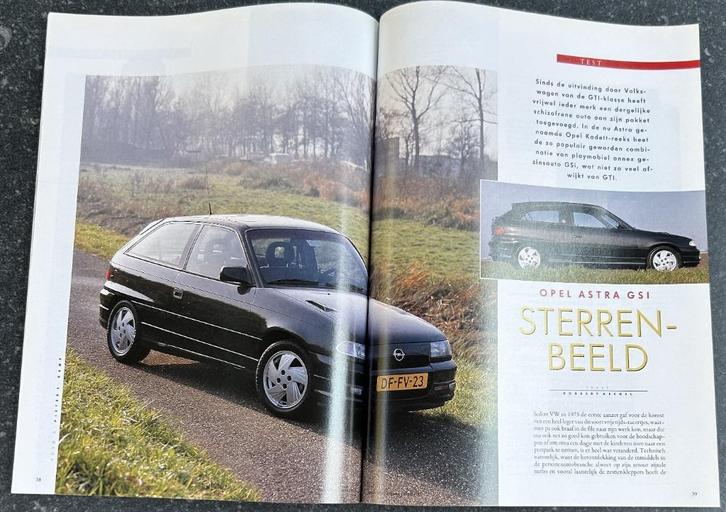 Opel Astra F GSi test in Autoselect 1992, Boeken, Auto's | Folders en Tijdschriften, Gelezen, Opel, Ophalen of Verzenden