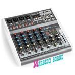 Mengpaneel,Mixer 6-kanaals,USB,MP3,Bluetooth, VMM-K602, Vonyx, Nieuw, Info@marbeco.nl, Overige instrumenten