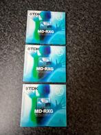 3x nieuwe TDK 90 minidisc MD-RXG . MD recordable minidiscs, Minidisc-speler, Ophalen of Verzenden