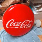 Dubbelzijdige Coca cola lichtreclame button uithangbord, Ophalen of Verzenden, Zo goed als nieuw, Lichtbak of (neon) lamp