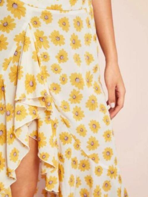 nieuwe rok boho met bloemen maat L, Kleding | Dames, Rokken, Nieuw, Onder de knie, Ophalen of Verzenden
