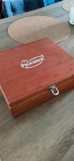 Vintage Pickwick Theedoos, Minder dan 50 cm, Gebruikt, Minder dan 50 cm, Ophalen of Verzenden