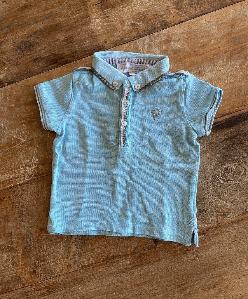 tartine et chocolat poloshirt blauw (6m / 68), Tartine et chocolat, Ophalen of Verzenden, Zo goed als nieuw, Jongetje