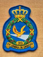 Embleem 313 Squadron, Verzamelen, Luchtvaart en Vliegtuigspotten, Ophalen of Verzenden, Gebruikt, Patch, Badge of Embleem